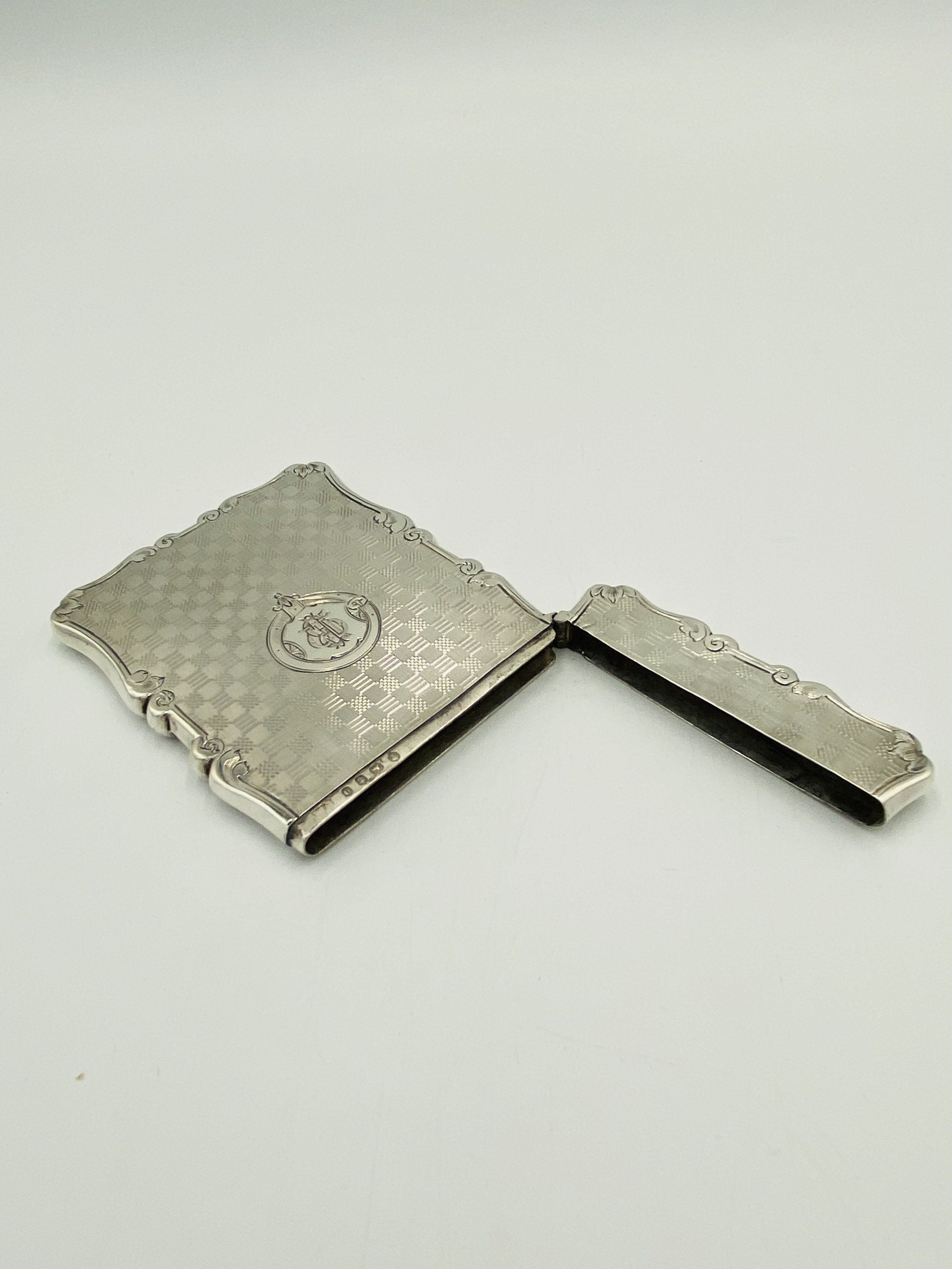 Silver card case - Image 3 of 3