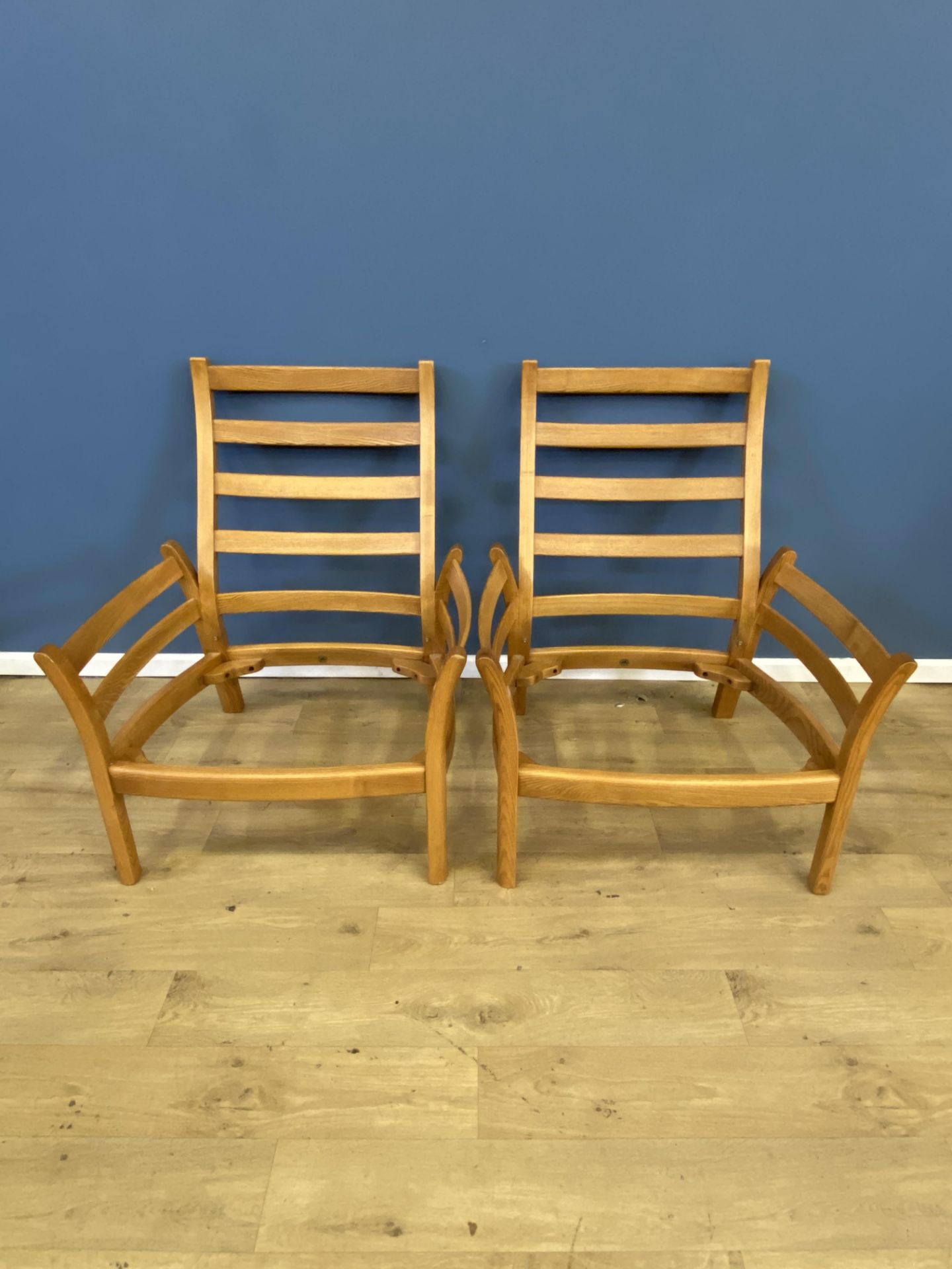 Pair of Ercol armchairs - Image 4 of 7