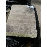 Quantity of York stone slabs