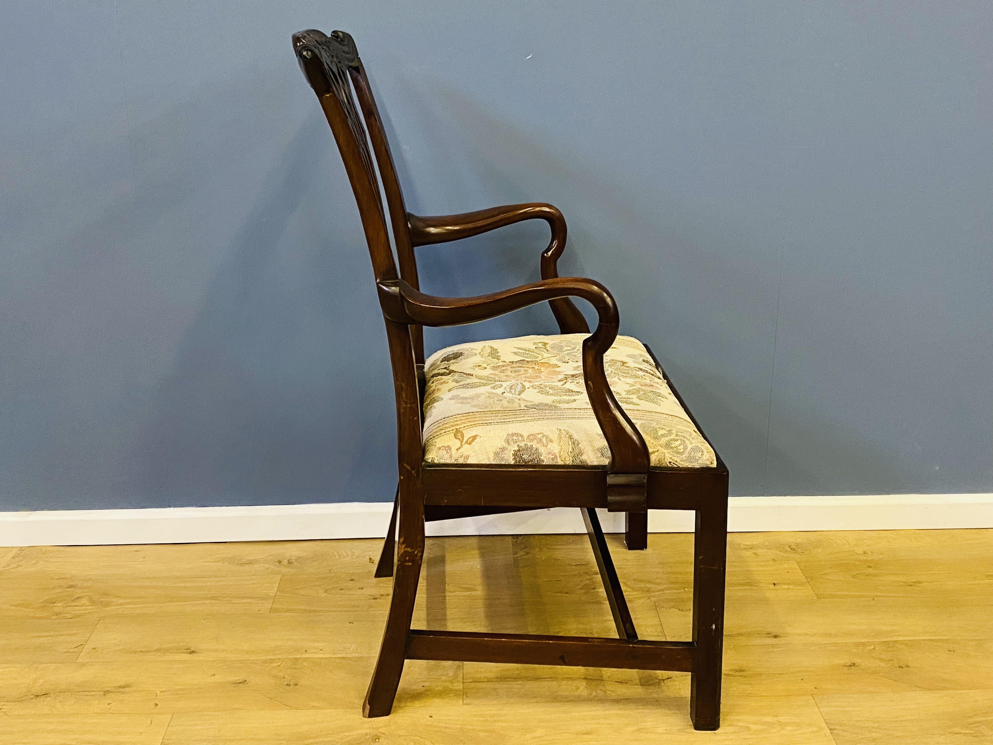 Victorian elbow chair - Image 3 of 6