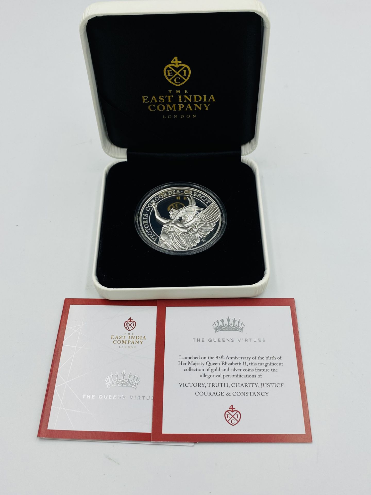 East India Company 2021 Victory 1oz silver proof coin - Bild 2 aus 3