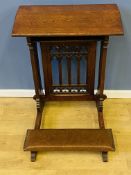 Oak Gothic style lectern