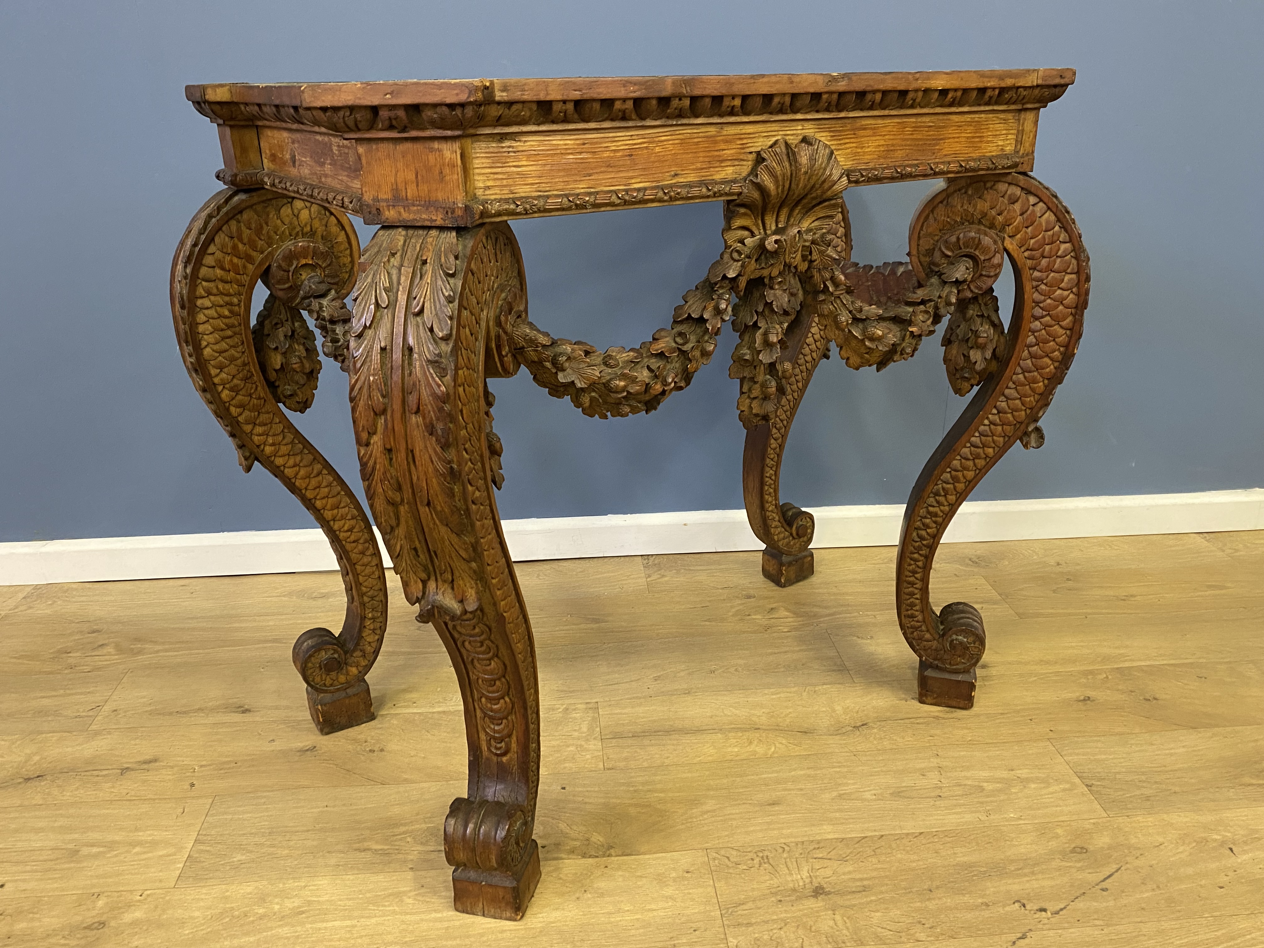 18th/19th century console table - Image 10 of 28