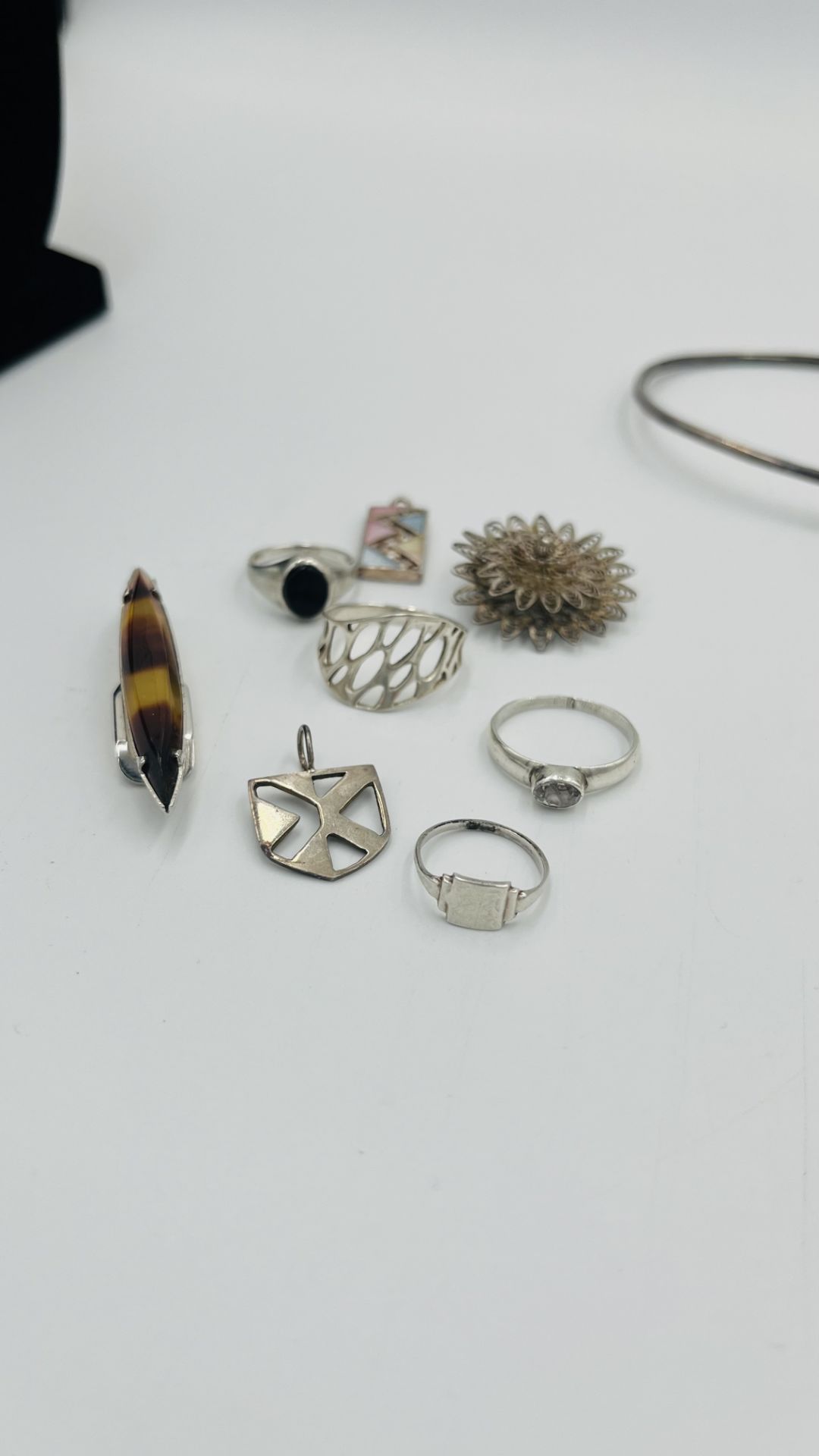 Quantity of sterling silver jewellery - Image 4 of 5