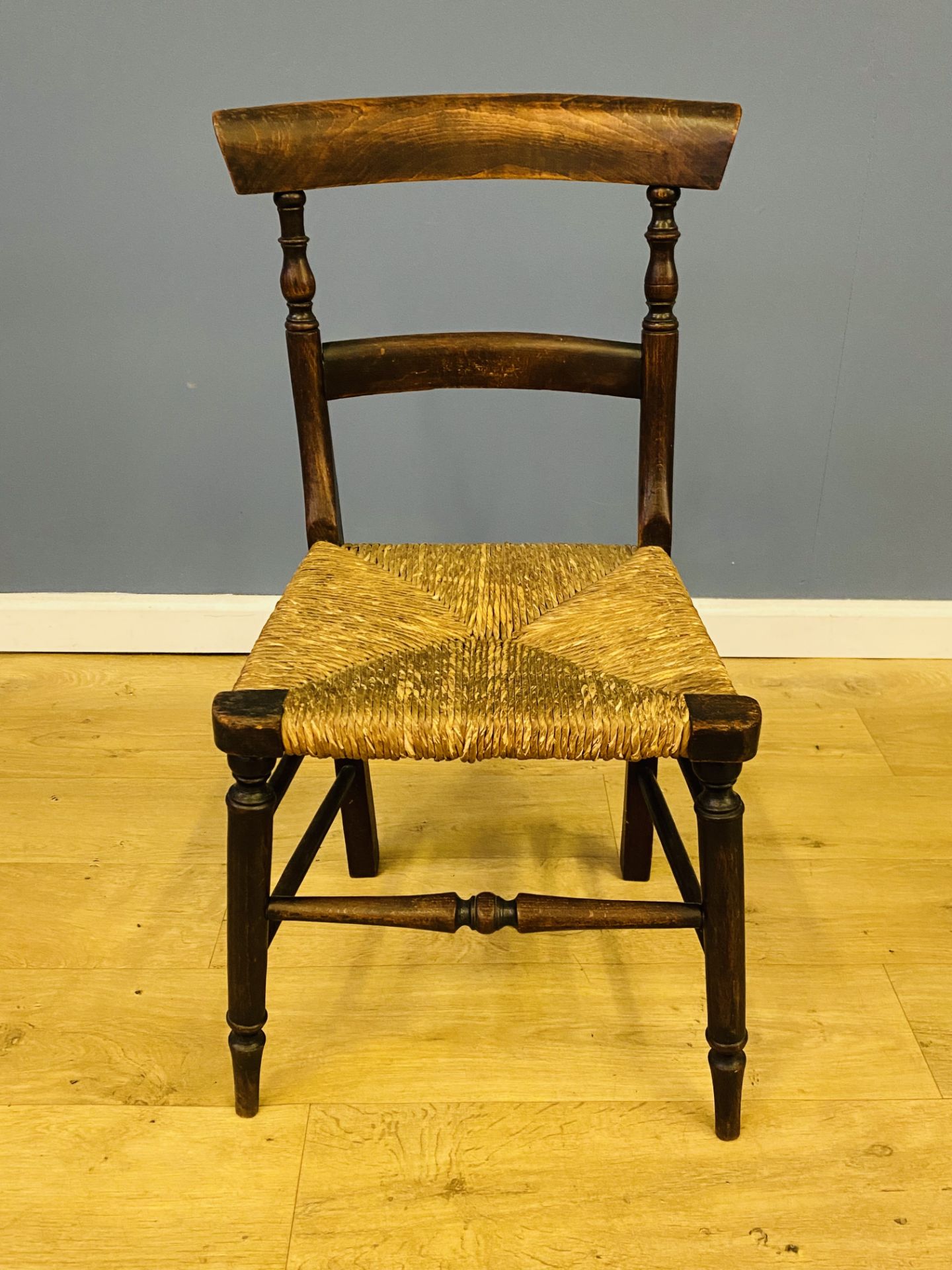19th century beech childs chair