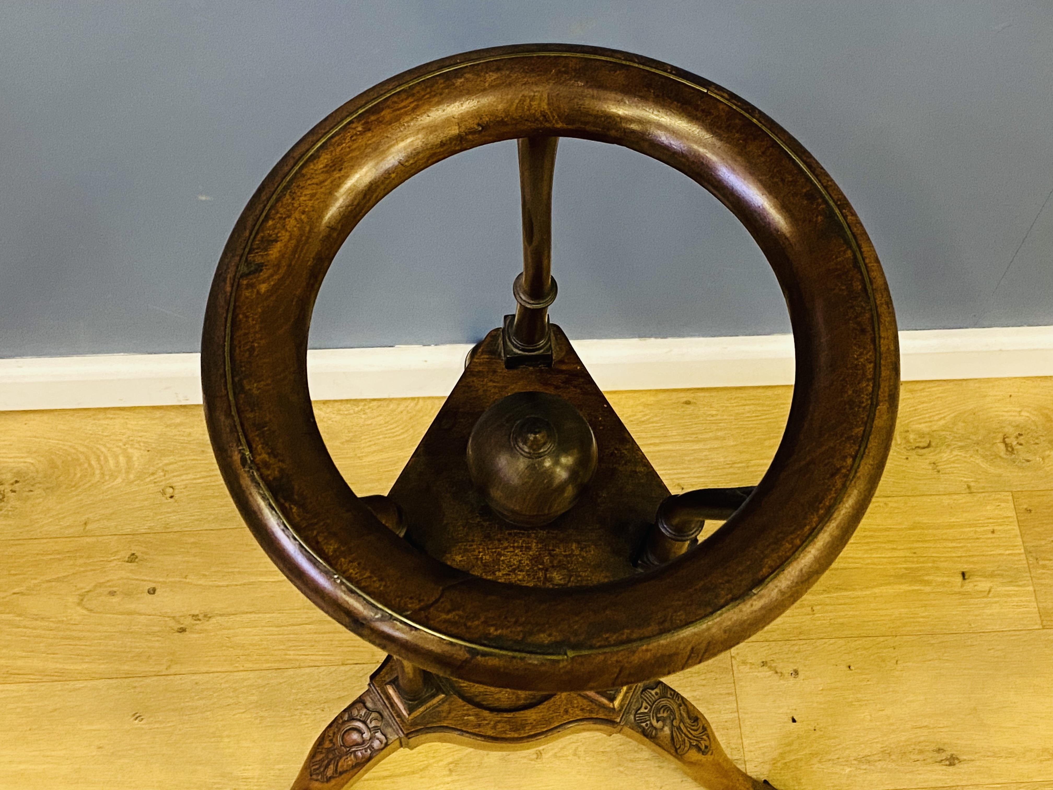 Georgian mahogany basin stand - Image 7 of 7