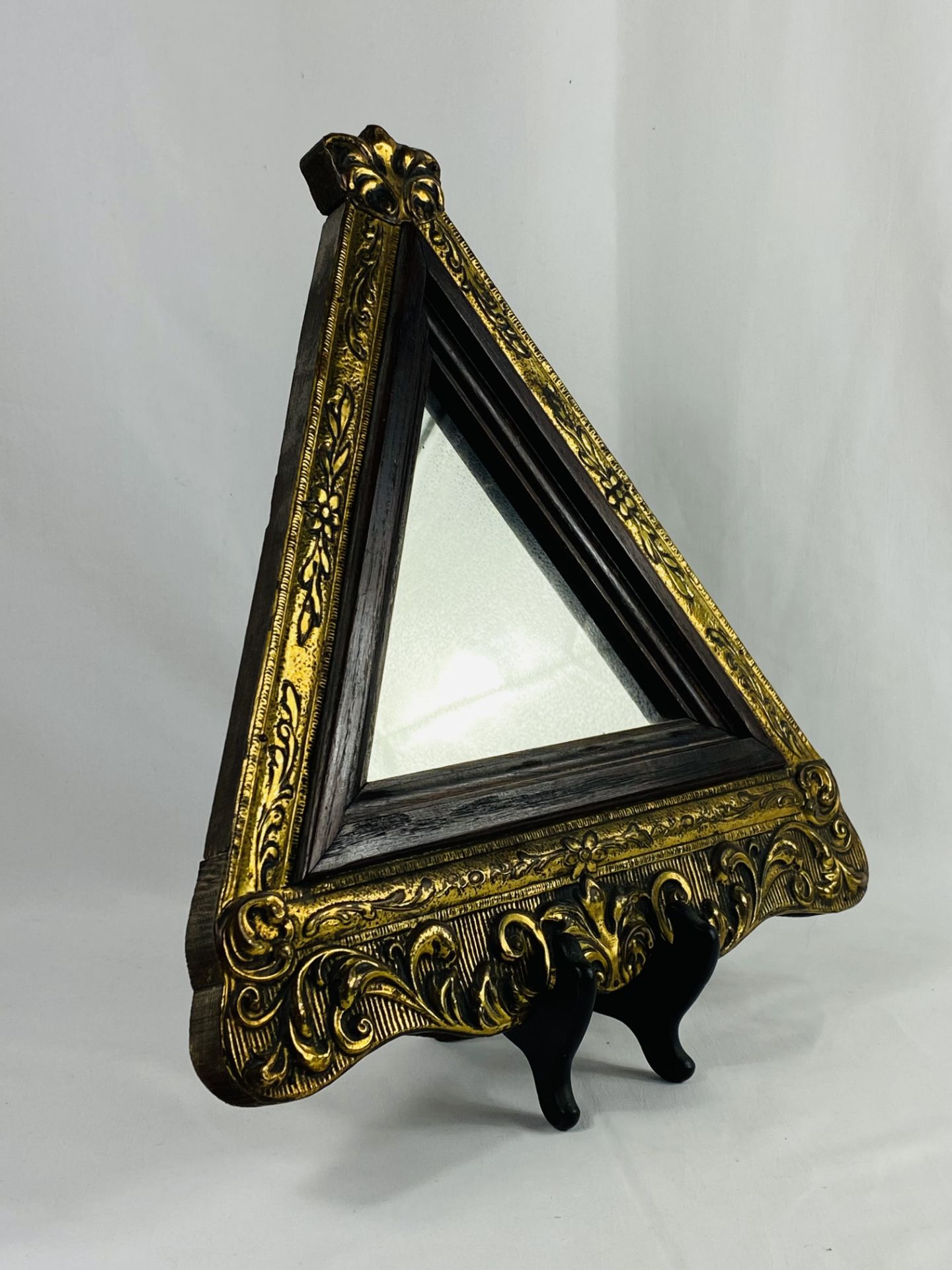 Triangular wall mirror - Image 5 of 7