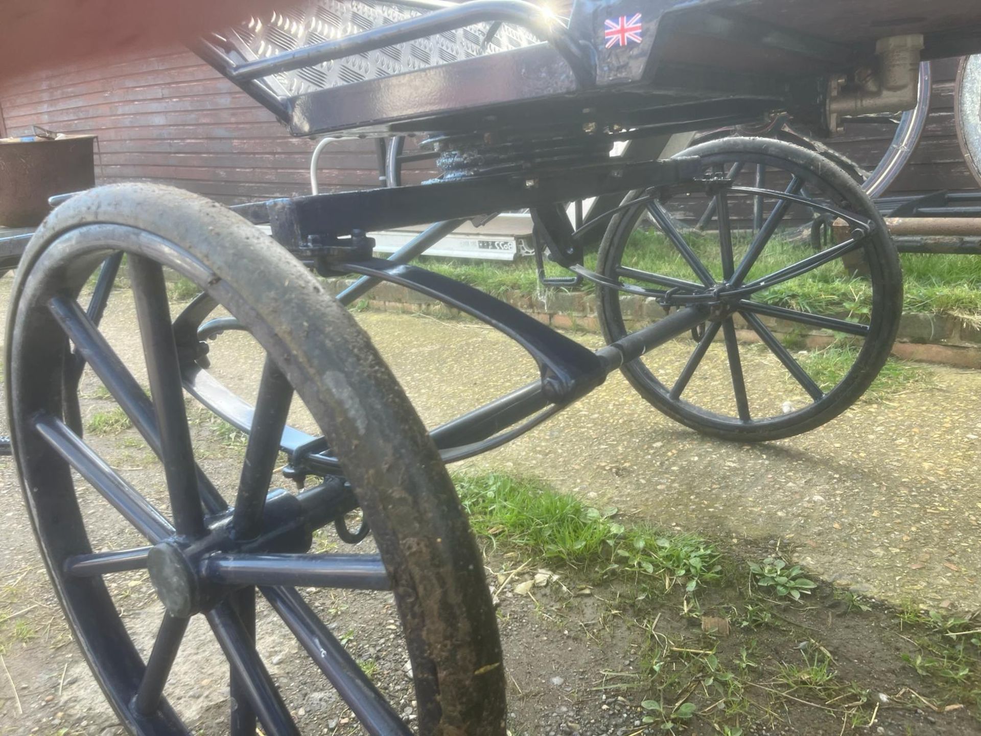 BENNINGTON PONY CARRIAGE suitable for 12-13hh single. - Image 10 of 10