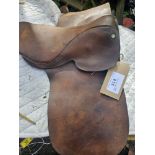 Small English pony saddle