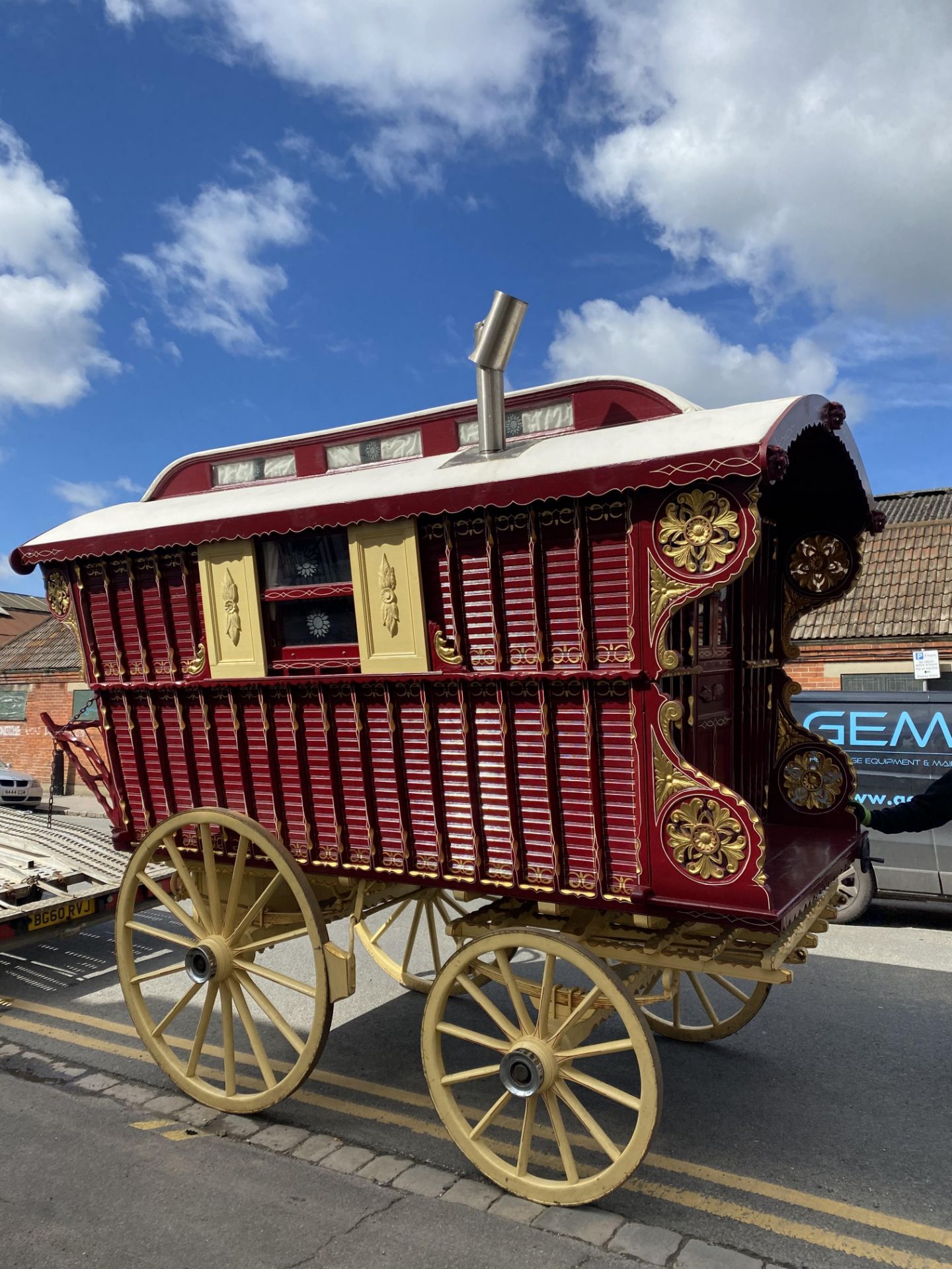 READING WAGON built by William Wheeler of Guildford to suit a single horse. - Image 2 of 14