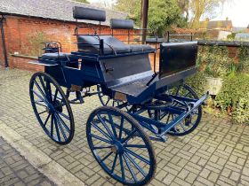 4 WHEEL EXERCISE / TRAINING CART built by Harewood, to suit 15 - 16hh pair/team.