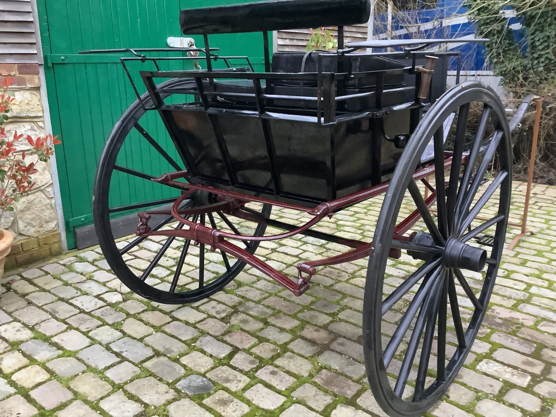 LAWTON PANEL CART built by Lawton of Liverpool/London to suit 14hh single. - Bild 2 aus 4