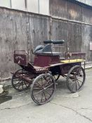 EXERCISE VEHICLE, seating 4 with coachman and groom to front.