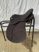 Black 13" synthetic GP saddle