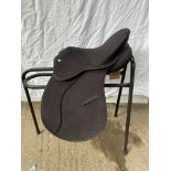 Black 13" synthetic GP saddle