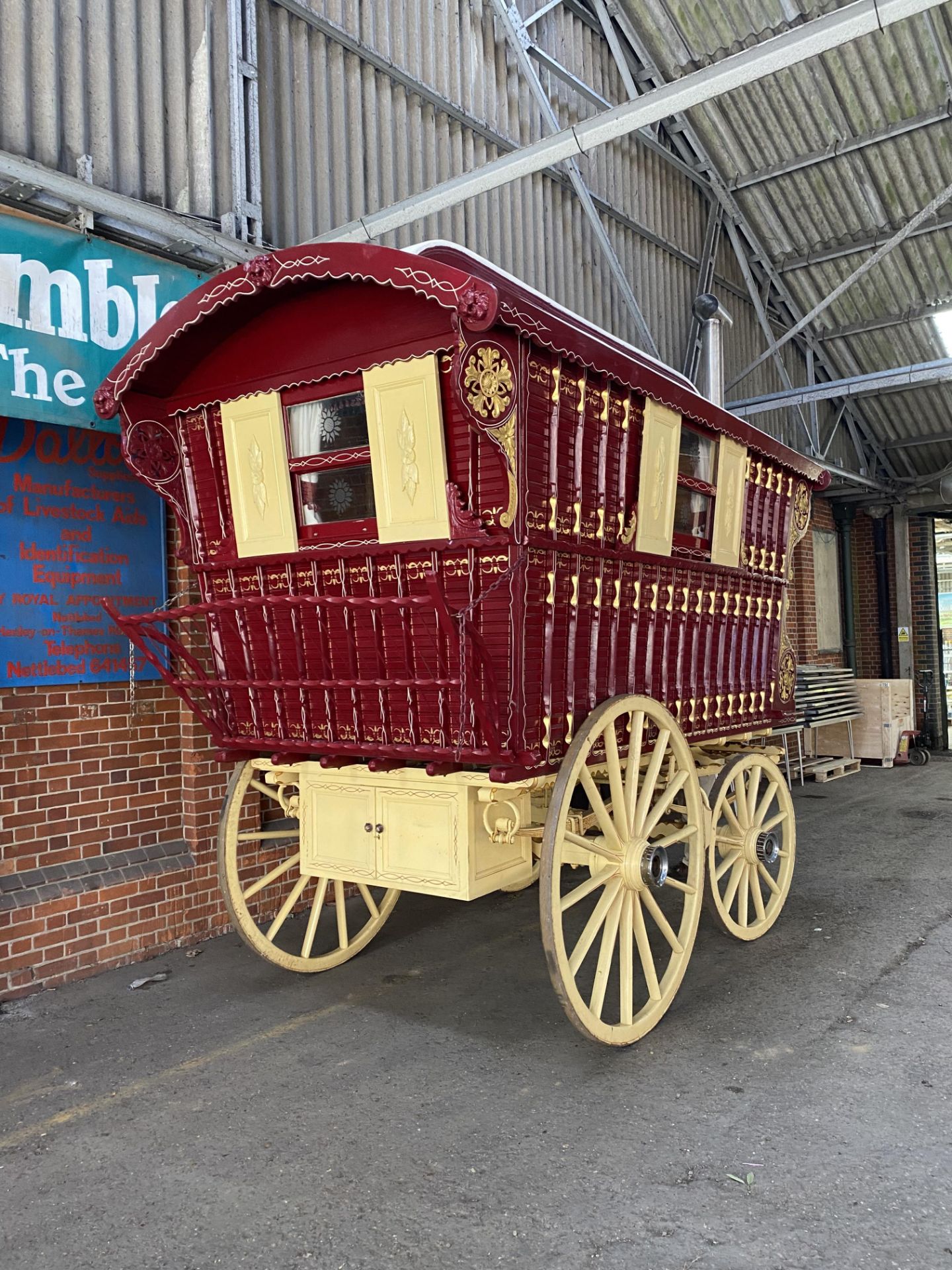 READING WAGON built by William Wheeler of Guildford to suit a single horse. - Bild 4 aus 14