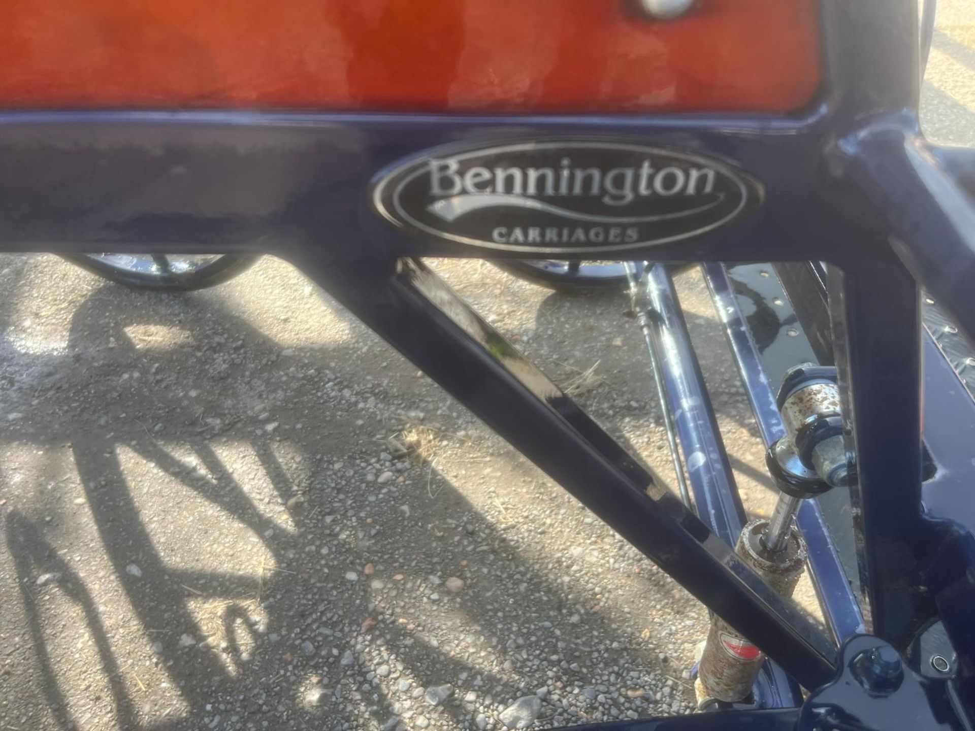BENNINGTON PONY CARRIAGE suitable for 12-13hh single. - Image 4 of 10