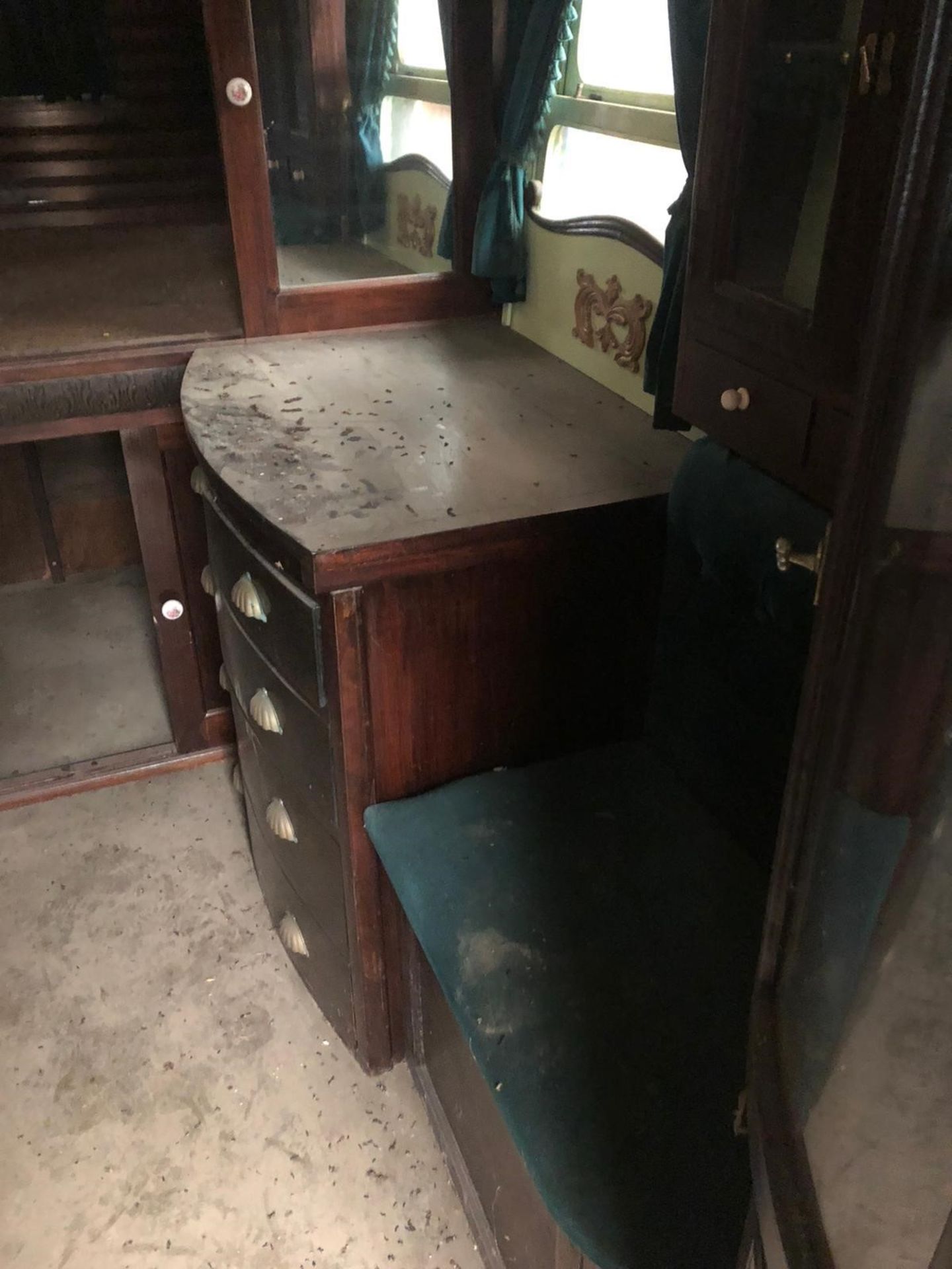 READING WAGON, painted dark green with cream and maroon decoration on a cream painted undercarriage. - Image 16 of 22