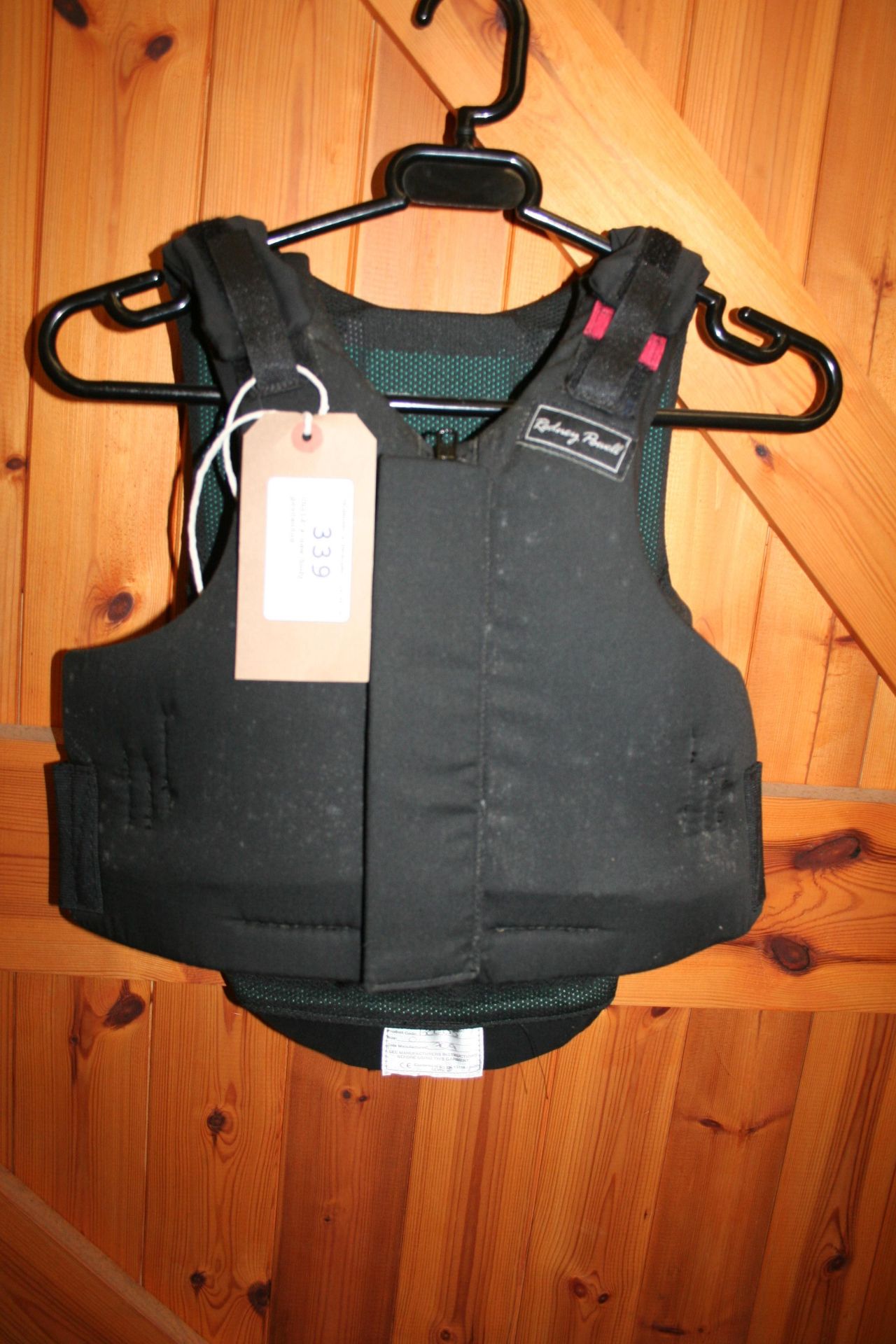 Child's new body protector