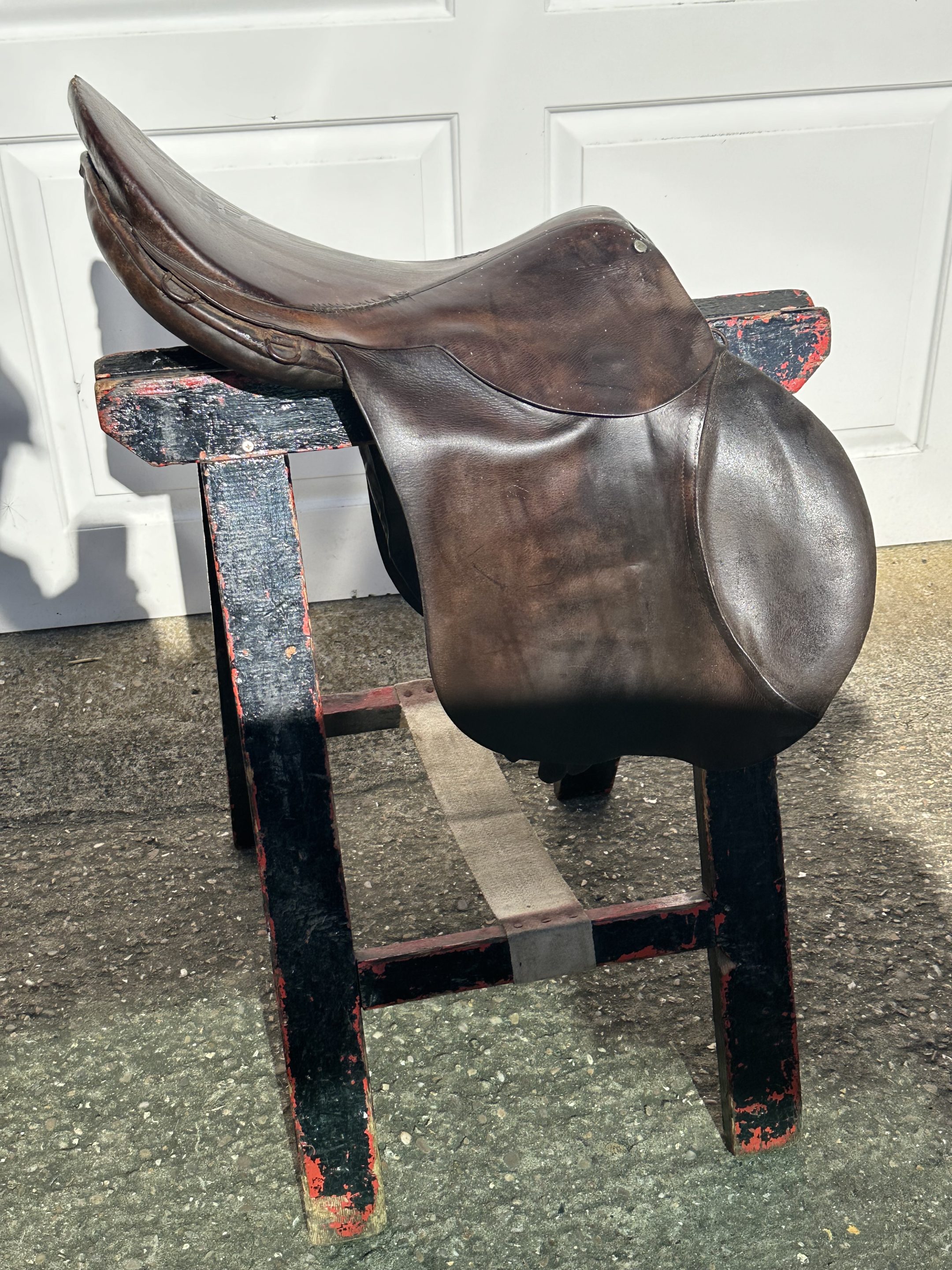 17.5" havana saddle - Image 2 of 2