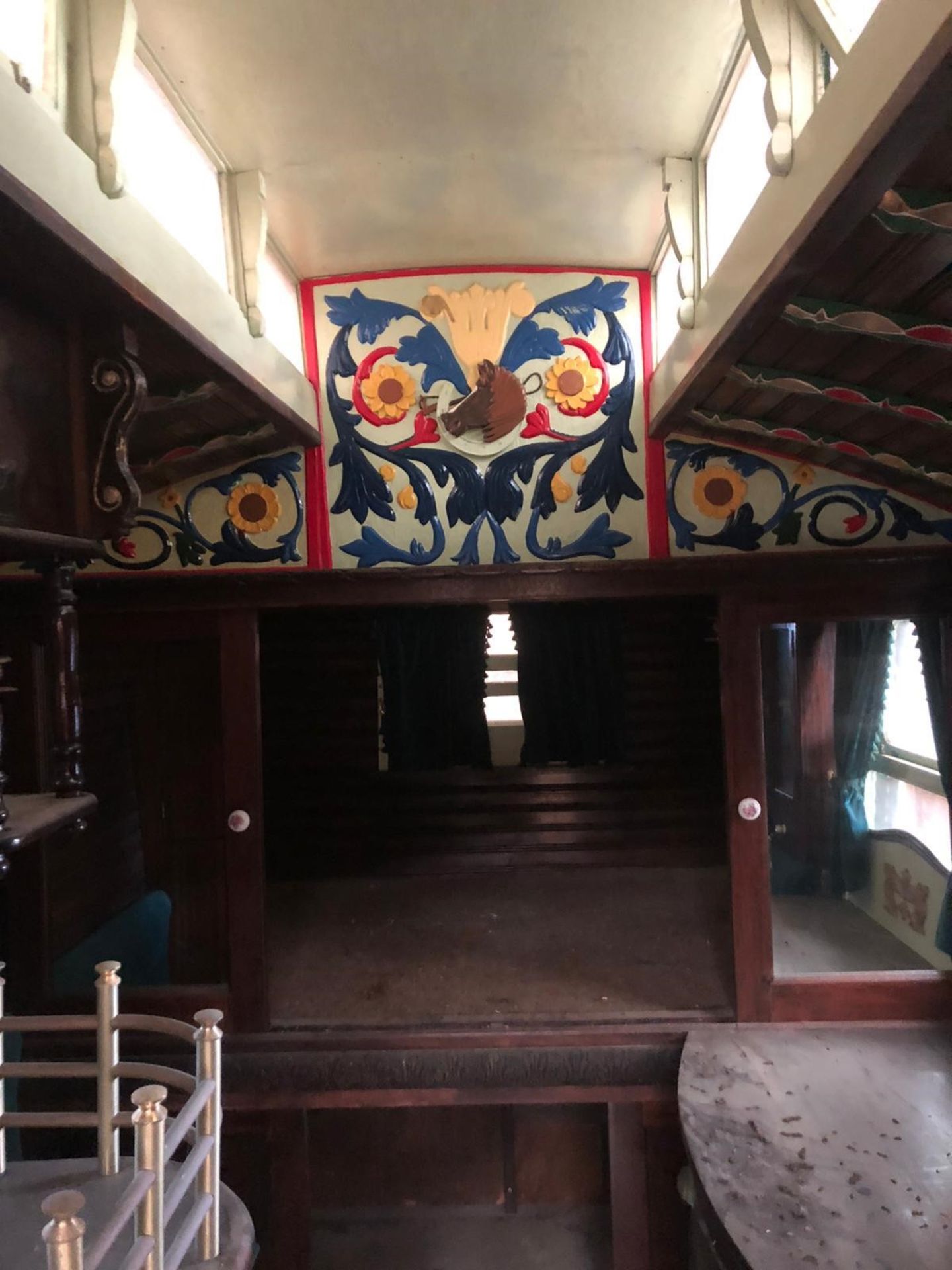 READING WAGON, painted dark green with cream and maroon decoration on a cream painted undercarriage. - Image 17 of 22