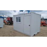New office/tack room container. This lot carries VAT.