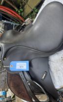 Wintec saddle, complete with cair system, leathers and irons