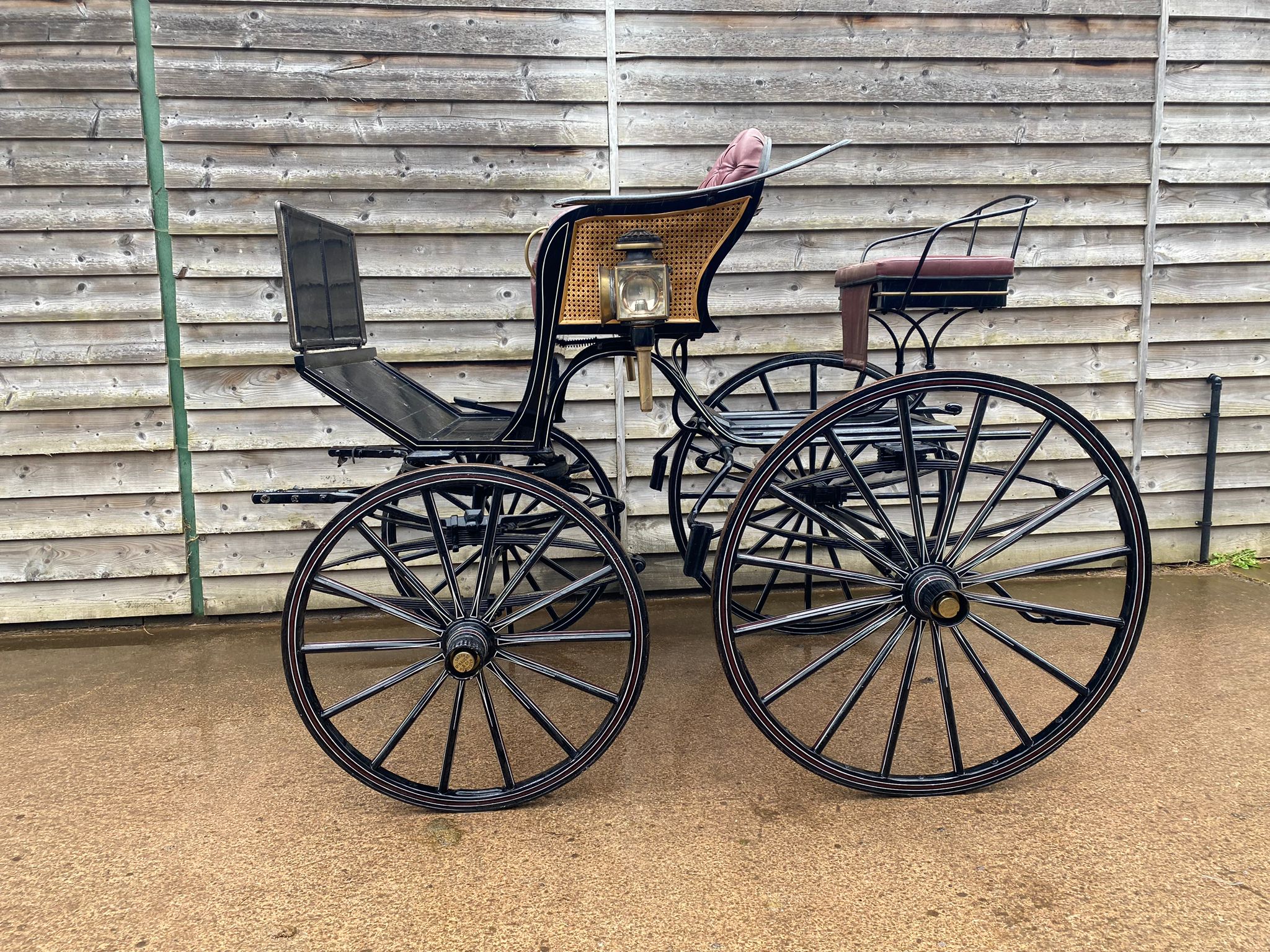 SPIDER PHAETON built by McNaught of Worcester, suitable for 15.2hh - 16.2hh single horse.