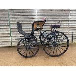 SPIDER PHAETON built by McNaught of Worcester, suitable for 15.2hh - 16.2hh single horse.
