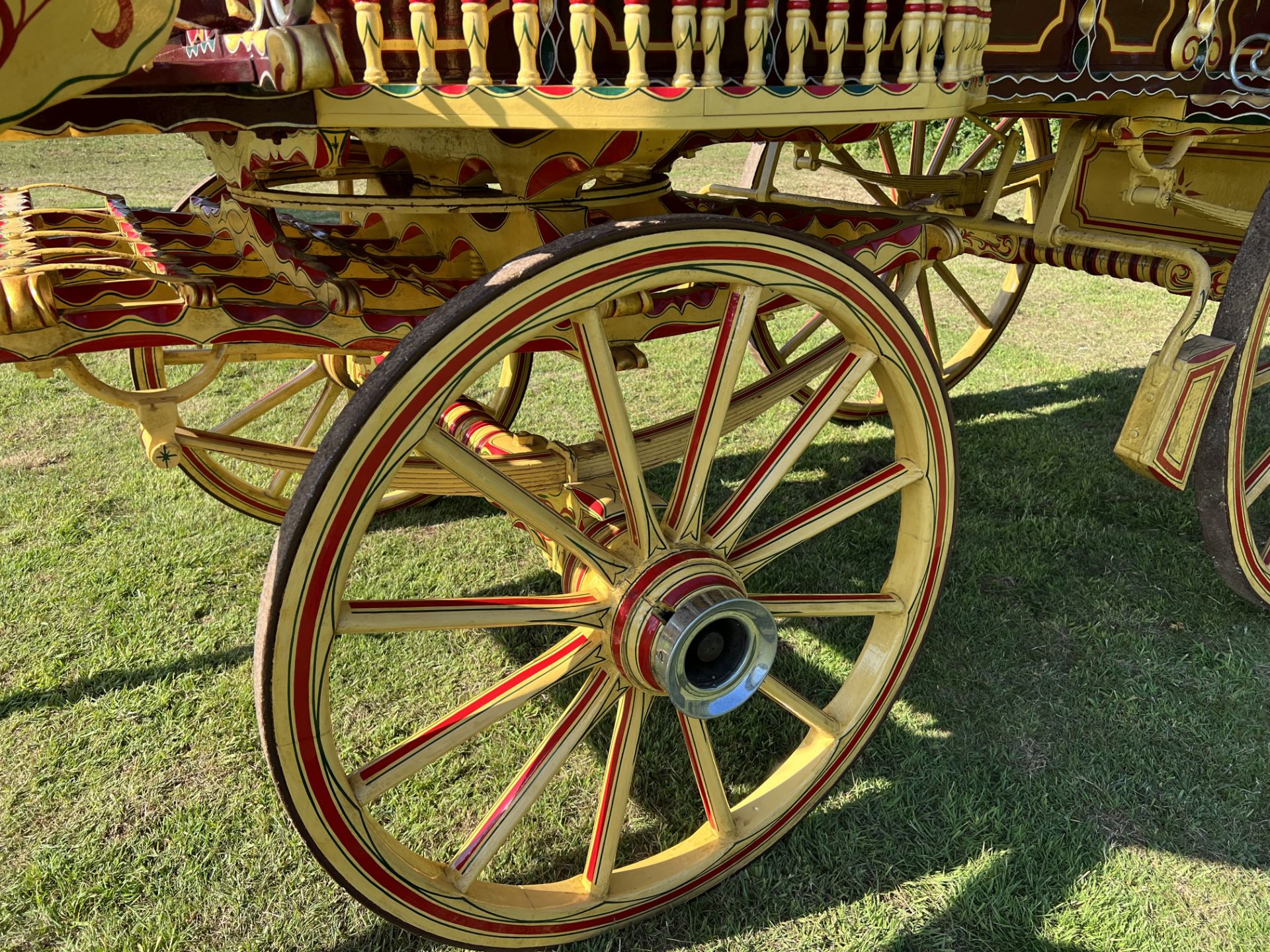 SQUARE BOW TOP WAGON built by Bill Wright, Rothwell Haigh, Leeds circa 1900 - Image 7 of 17