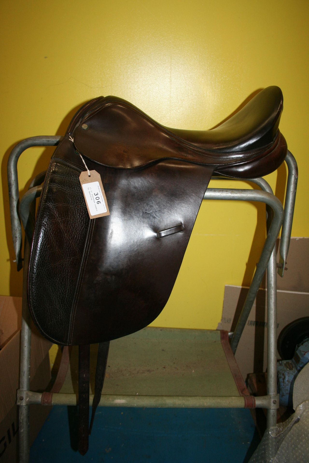 17.5" Dressage saddle by Spalding