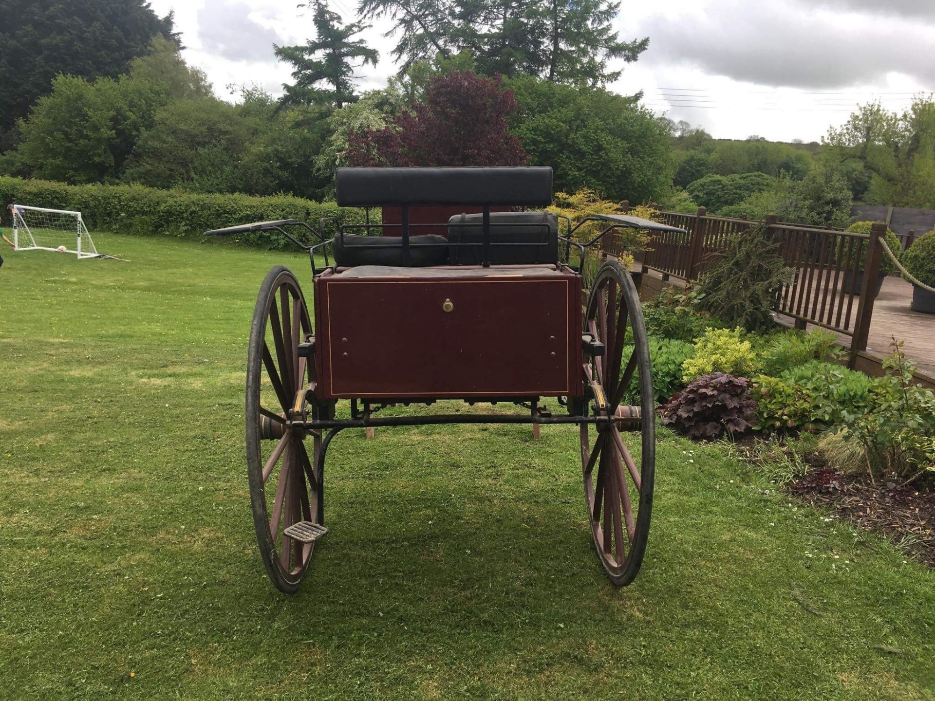 DOG CART built by Presteigne Carriage Company, to suit 15hh single. - Image 2 of 5