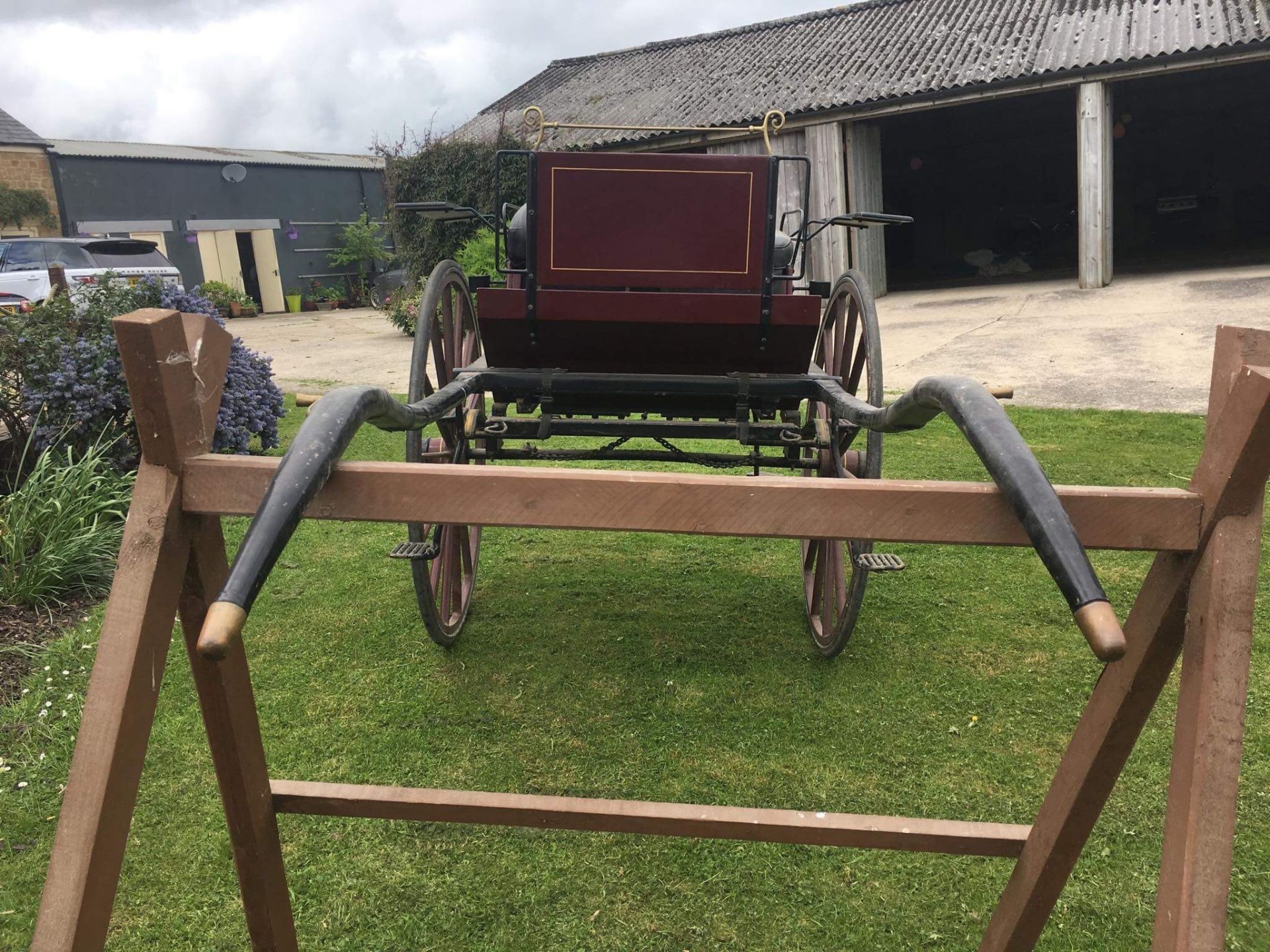 DOG CART built by Presteigne Carriage Company, to suit 15hh single. - Image 3 of 5