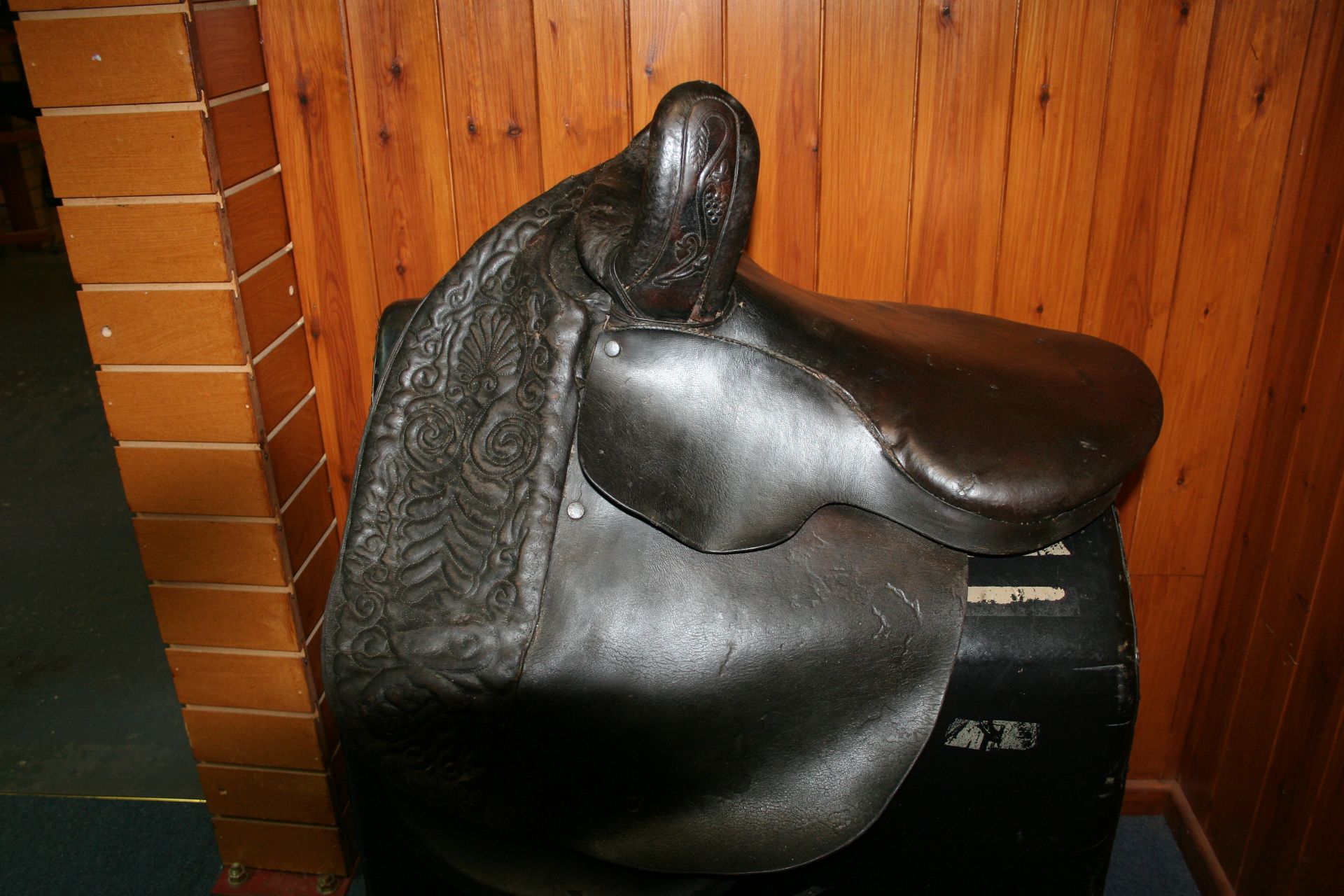 Victorian side saddle