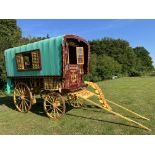 SQUARE BOW TOP WAGON built by Bill Wright, Rothwell Haigh, Leeds circa 1900