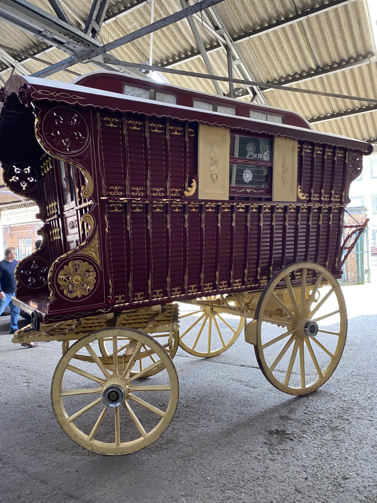 READING WAGON built by William Wheeler of Guildford to suit a single horse. - Image 5 of 14