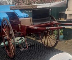 DOG CART built by W C Windover of South Orderly Street, London circa 1900.