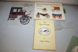 Three books on carriages