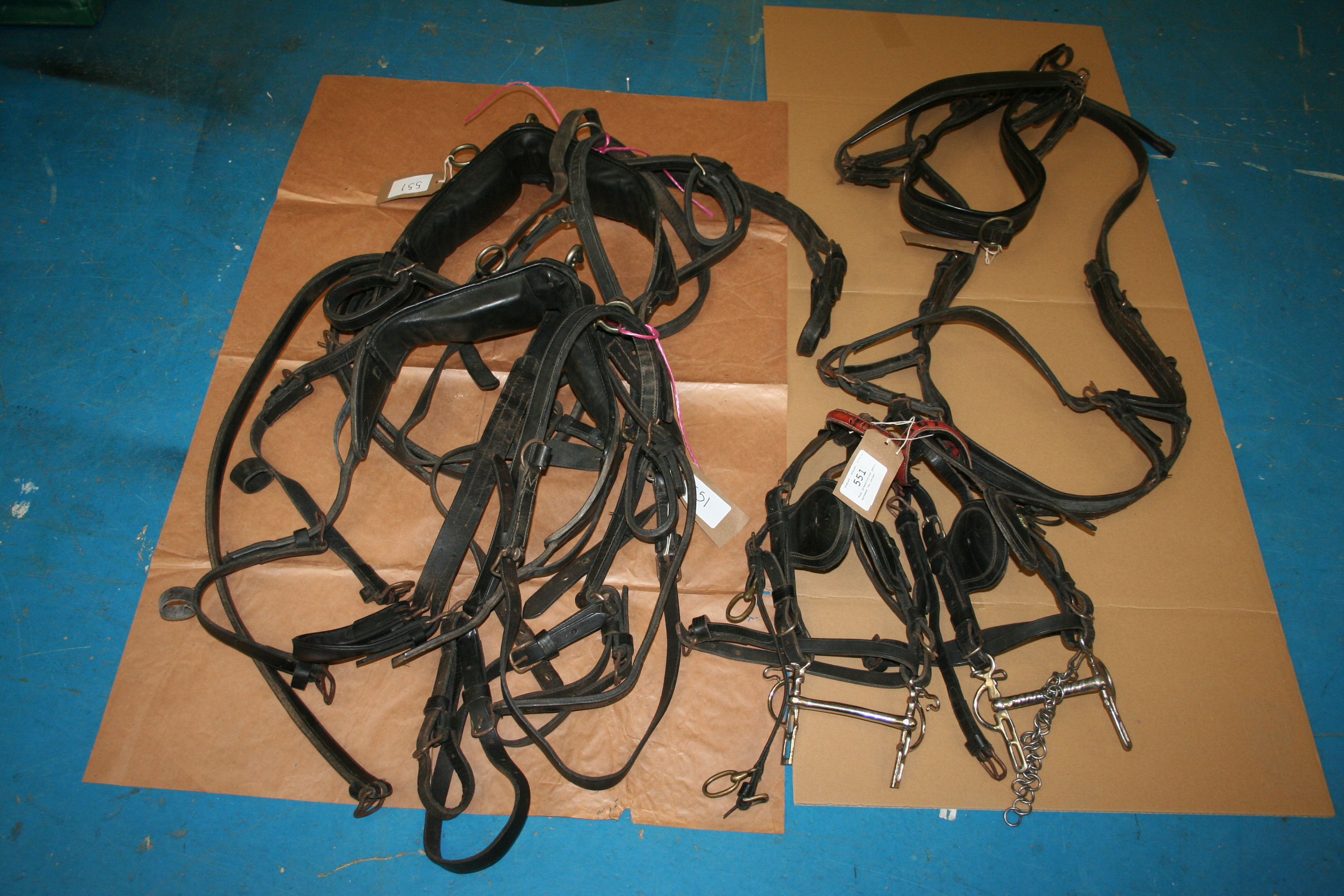 Pony breastcollar Pair harness (no reins)