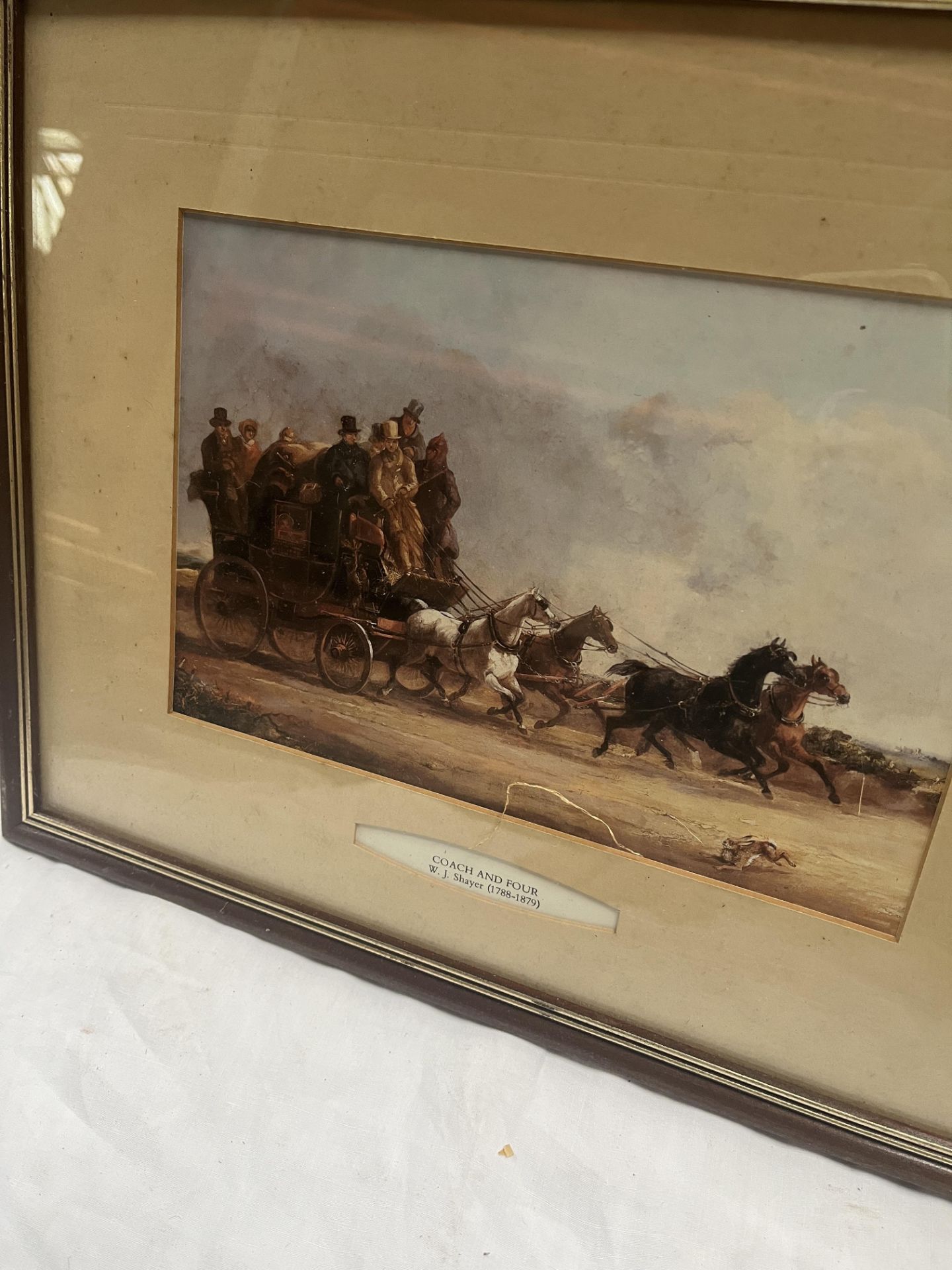A quantity of framed and glazed carriage-related prints and paintings including - Image 6 of 22