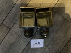 Small pair of opera lamps