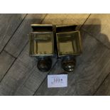 Small pair of opera lamps