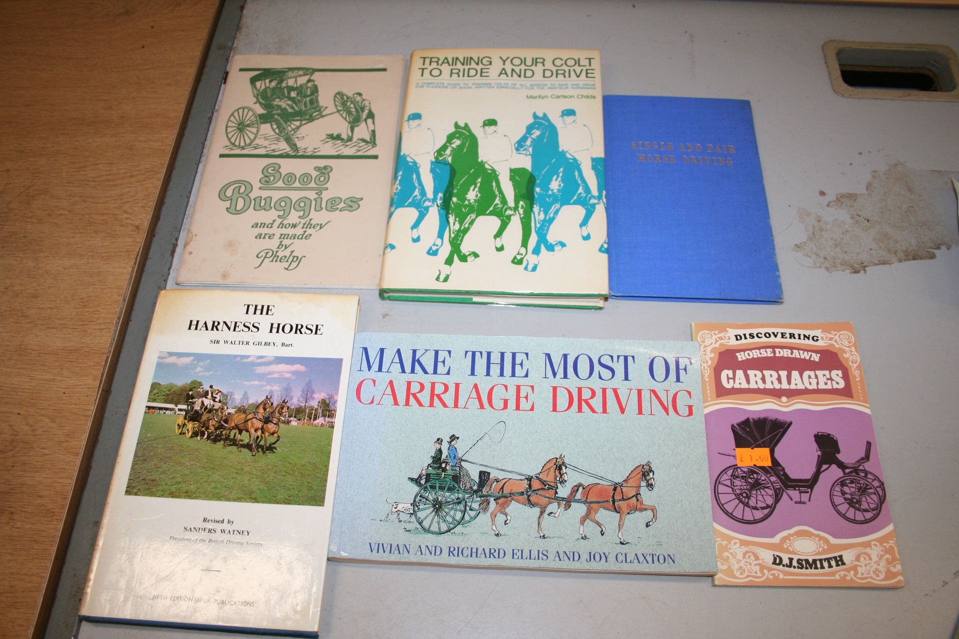 Six books on driving