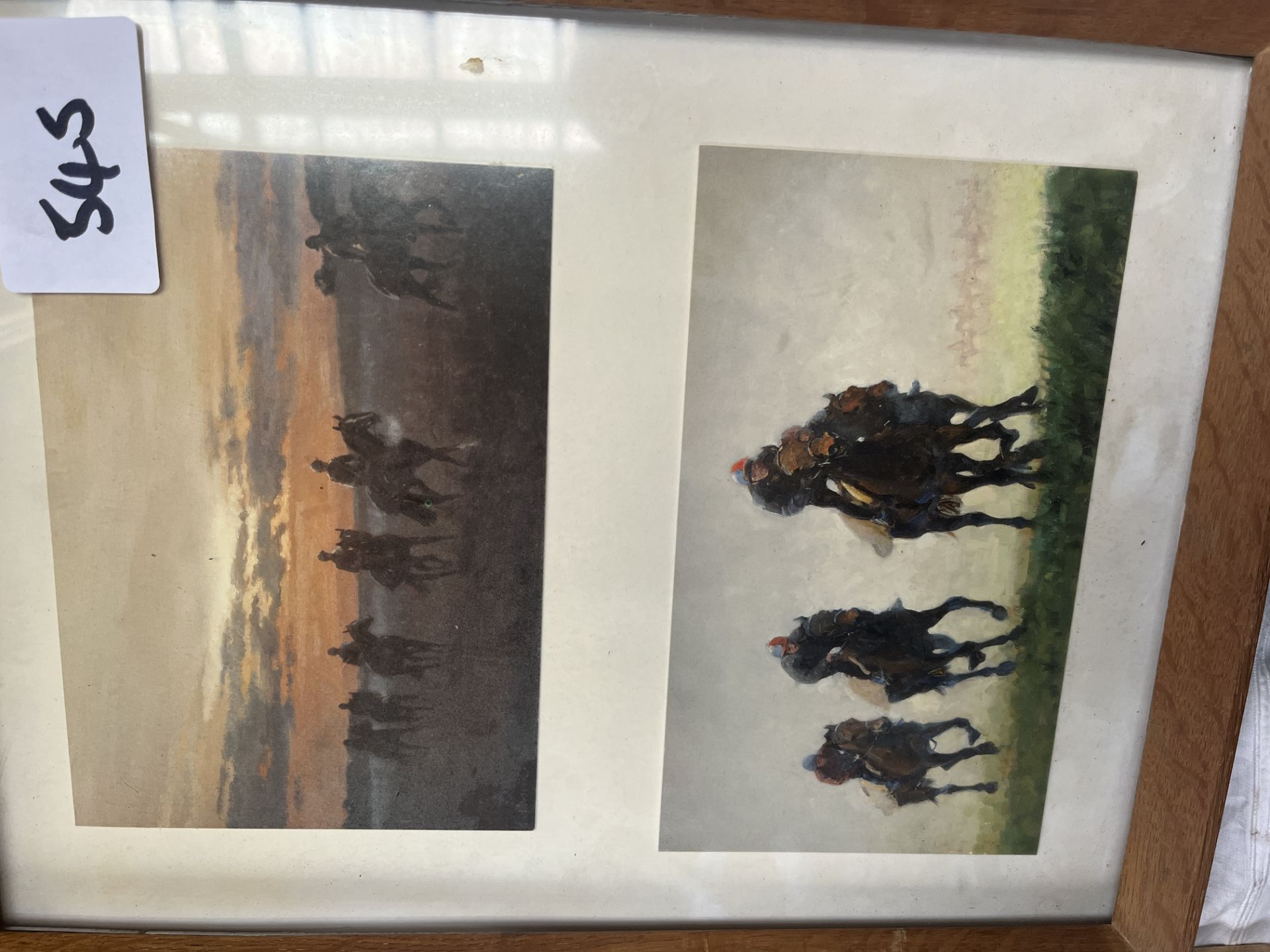 Seven framed horse related prints together with four framed prints of dogs - Image 8 of 13
