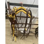 Set of trotting quick hitch harness. This lot carries VAT.