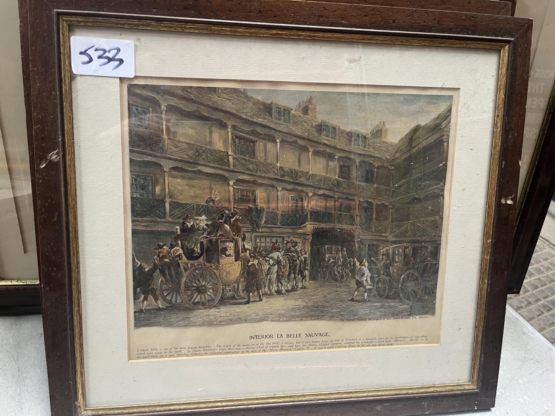 A quantity of framed and glazed carriage-related prints and paintings including - Image 7 of 15