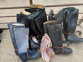 Quantity of boots