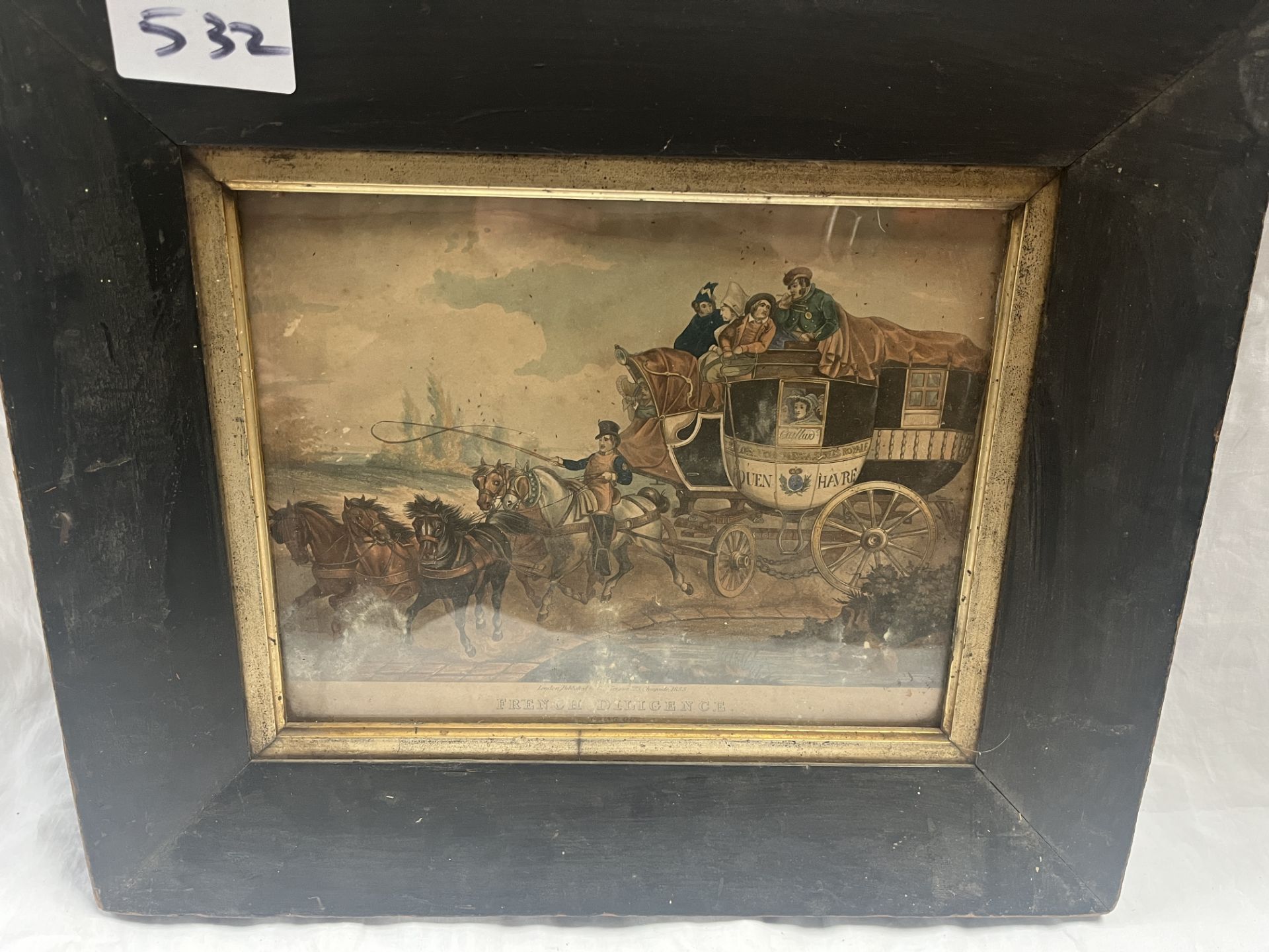 A quantity of framed and glazed carriage-related prints and paintings including - Image 13 of 22