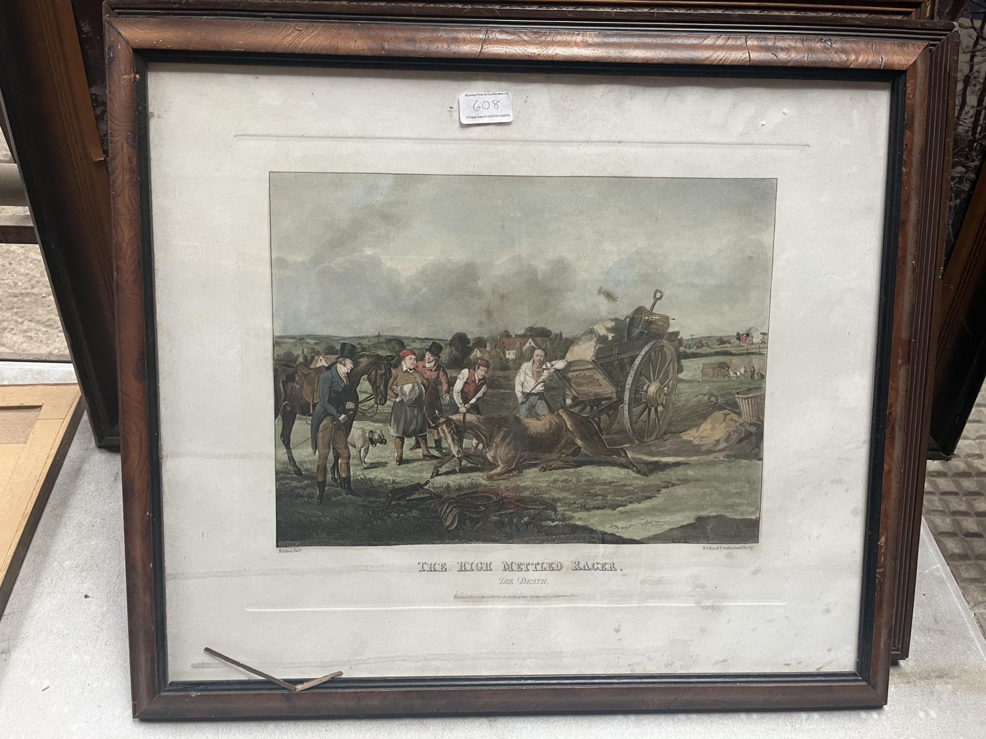 A quantity of framed and glazed carriage-related prints and paintings including - Image 14 of 15