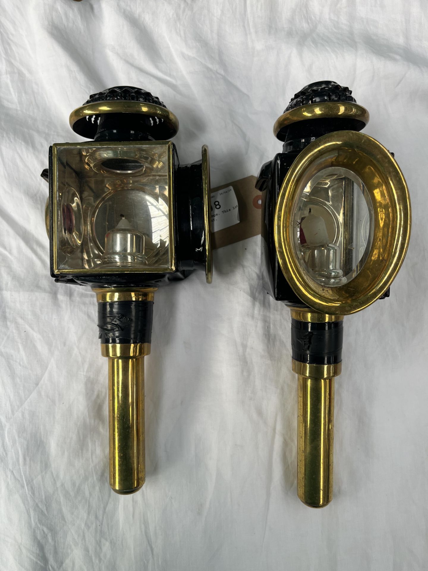Pair of lamps. This lot carries VAT. - Image 2 of 2